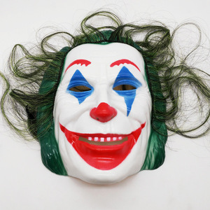 หน้ากากยางฮาโลวีนโจ๊กเกอร์คอสเพลย์ The Dark Knight WIG สยองขวัญตกแต่ง - Product Image 5