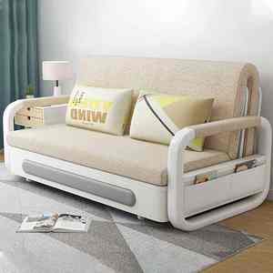 Canapé-<span class=keywords><strong>lit</strong></span> pliable avec cadre en métal, plusieurs couleurs, avec rangement, canapé à double usage, canapé-<span class=keywords><strong>lit</strong></span> pliable - Product Image 3