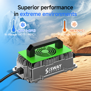 Không thấm nước Golf Cart Battery Charger 36V 48V 72V 30A 40A 50A xe nâng Lithium LiFePO4 Battery Charger - Product Image 4