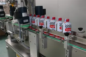 SKILT Auto Bottle Alcohol Bottle Lid U Tax Stamp Labeling Machine With 23 Years Experience