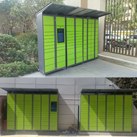 Armoire de livraison intelligente 24/7 heures en libre-service Armoire express intelligente sans contact