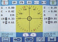 Lentimètre numérique AL N9 haute précision avec écran TFT 5,7 pouces, idéal pour les cliniques ophtalmologiques et les professionnels de l'optique