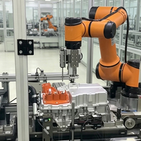 Bras robotisé industriel AUBO I20 à 6 axes, charge utile de 20 kg, portée de travail de 1650 mm pour la palettisation, la manutention, l'assemblage et l'automatisation