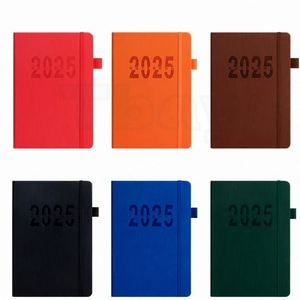 Perfect Binding Customized logo <b>A5</b> B6 PU Leather Hard Cover Journal <b>Notebook</b> Password Book - Product Image 5
