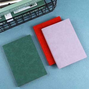 Hot Selling Promotion A5 Business Notebooks Customizable PU Leather Soft Cover Printed Thermal Binding Diary <b>Journals</b> Books - Product Image 3