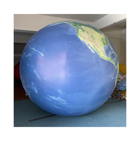 BOYI Ballons solaires gonflables LED en PVC, planètes de la lune à Neptune, pour décoration spatiale