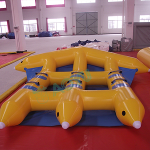 AOYU Piscine pour adultes commerciale extérieure <span class=keywords><strong>Drag</strong></span> Play Toys Équipement de jeux de sport Bateau volant gonflable Radeau de mer flottant remorquable - Product Image 1