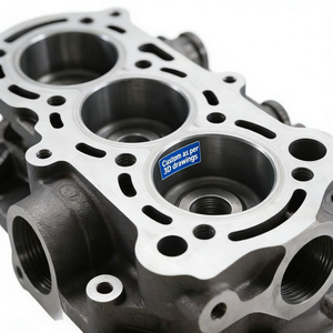 Fábrica China CNC, Piezas de Motor de Motocicleta Personalizadas, Conjunto de Culata, Culatas de Motor de Coche de Hierro Fundido y Acero Forjado - Product Image 2