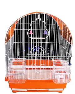 Zunhua Meihua <span class=keywords><strong>China</strong></span> Fabriek Gevouwen Draagbare Goedkope Huisdierbenodigdheden Metalen Kleine Of Grote Vogelkooi - Product Image 1