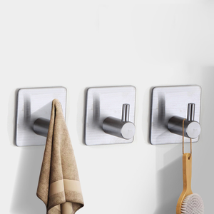 Stainless Steel Robe <strong>Hooks</strong> Kitchen <strong>Towel</strong> <strong>Hook</strong> Hotel Apartment Bathroom Accessories - Product Image 1