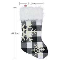 Décorations de sapin de Noël, Articles décoratifs, Sacs cadeaux, Chaussettes de Noël, Sacs cadeaux, Chaussettes flocon de neige, Pendentifs, Chaussettes de Noël