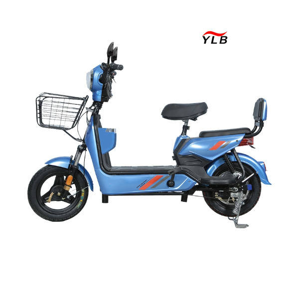 Cheap 350W 48v Electric Folding Bicycle Single Speed Two-Wheel Adult City Bike with Integrated Battery Fat Tire EBike