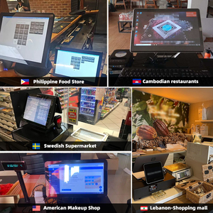 เครื่องชำระเงินระบบ POS แบบ All-in-One ขนาด 15.6 นิ้ว รุ่น <span class=keywords><strong>Win</strong></span> <span class=keywords><strong>10</strong></span> พร้อมเครื่องพิมพ์และเครื่องสแกน สำหรับร้านค้าปลีก - Product Image 3