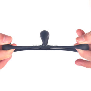 แหวนอวัยวะเพศชายทำจากซิลิโคนใหม่ล่าสุดใช้ซ้ำได้อวัยวะเพศชายใหญ่ขึ้นและชะลอการหลั่งของเล่นทางเพศ - Product Image 6