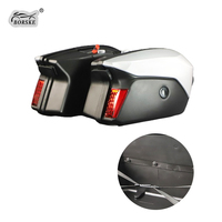 Sacoche latérale de moto Fournisseur 37L ABS rigide Sacoche de selle Boîte latérale de moto personnalisée Boîte de rangement de moto