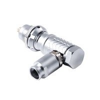 Connecteur de Serrage Push-Pull Auto-Bloquant Série B FHG 1B à Broches Mâles, Noyaux Personnalisables (2-30), OEM/ODM, Marque Personnalisée