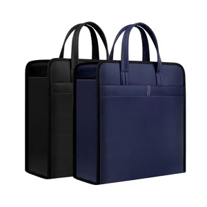 Maletín de Gran Capacidad para Archivos de Oficina, Bolsa para Portátil Resistente a Impactos, para Trabajo, Estudio y Archivo - Product Image 2
