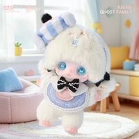 Vente en gros de pendentifs en peluche de la série Ghost Keeno Fluffy Cute Ghost, boîte mystère, jouets décoratifs tendance