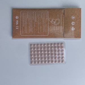 Perles magnétiques dorées pour thérapie <span class=keywords><strong>auriculaire</strong></span>, autocollants de pression <span class=keywords><strong>auriculaire</strong></span> pour points d'acupuncture, perles de graines orientées pour points auriculaires - Product Image 5