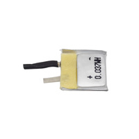 Untuk LP4650 201212 231212 Baterai Lithium Polimer 10mAh 3.7V Baterai Lipo Super Kecil dengan Perlindungan PCB Tingkat Pengosongan 10C