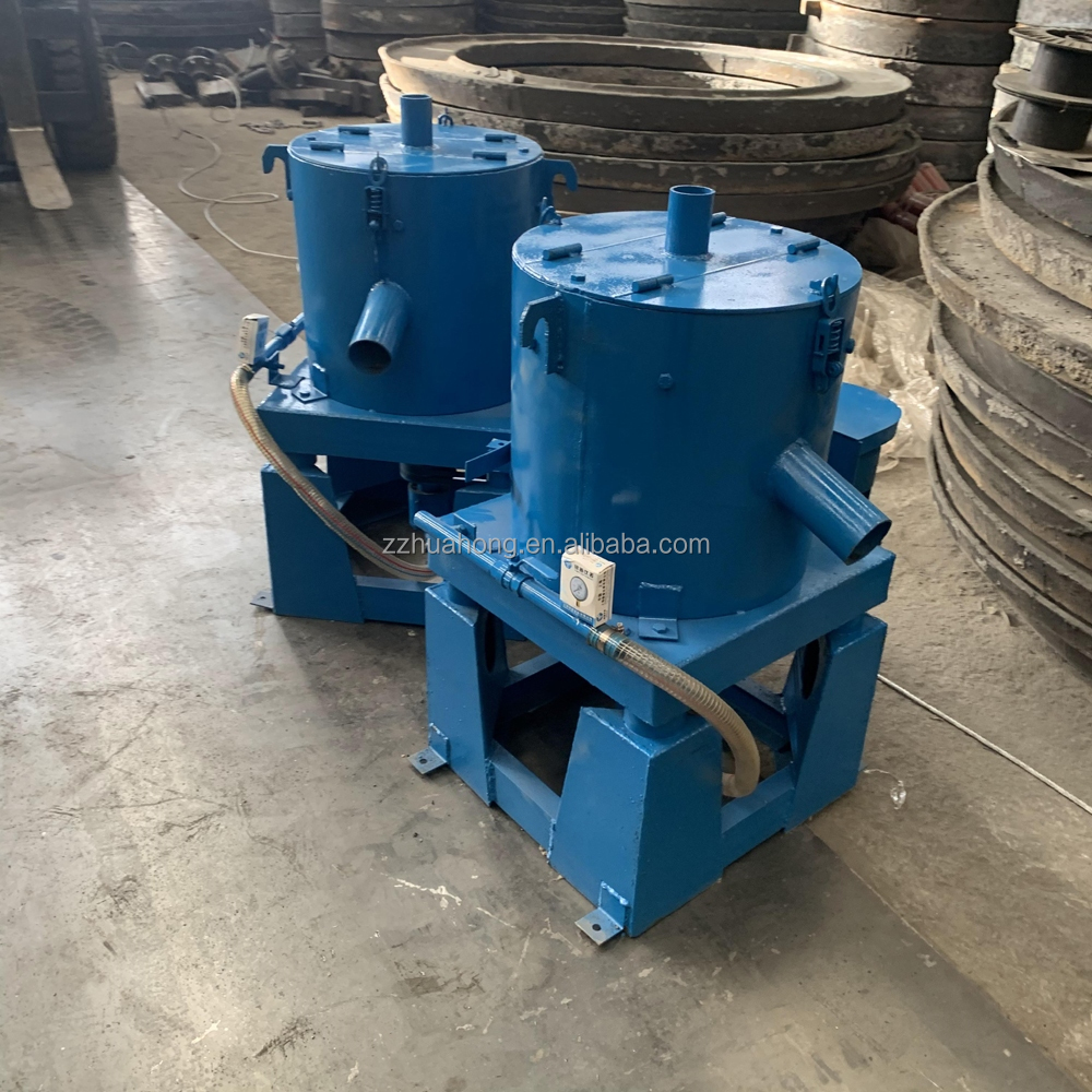 Золотая центрифуга использует небольшую центрифугу для обогащения воды