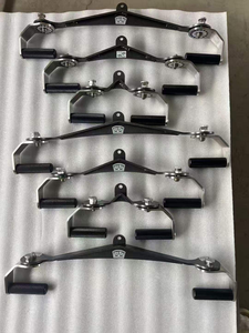 Accessoire de câble en acier robuste pour la gym, poignée magnétique réglable pour tractions dorsales, poignées de barre magnétiques pour l'haltérophilie - Product Image 6