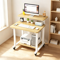 Bureau d'ordinateur moderne et simple, bureau d'étude portable pour chambre familiale, petite table de bureau pour la maison, vente directe d'usine