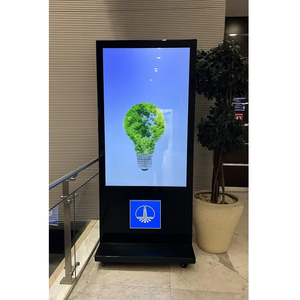 55 Inch T Type LCD Touch Screen Digital Standee Full HD Animation Visual Display Outdoor Promotion Wayfinding Shopping Mall - Product Image 3