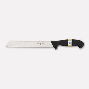 Coltello da Pane 21 Cm con Lama in Acciaio Inossidabile e Manico in Nylon per Uso in Cucina - Product Image 1