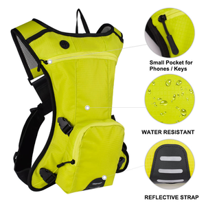 Stylish Nylon Shoulder <b>Backpack</b> Cycling <b>Running</b> Marathon-Versatile Off-Road Outdoor <b>Water</b> Hydration Vest Trail Bag - Product Image 4