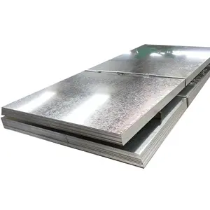 Lembar baja galvanis seng/penjualan langsung pabrik 4x8 0.2mm tebal 2mm tebal 60g lembar baja galvanis