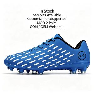<span class=keywords><strong>Scarpe</strong></span> <span class=keywords><strong>da</strong></span> <span class=keywords><strong>Calcio</strong></span> FG <span class=keywords><strong>in</strong></span> <span class=keywords><strong>Pelle</strong></span> Sintetica con Tacchetti Antiscivolo per Erba Artificiale, Allenamento e Partite, Personalizzabili ODM OEM - Product Image 1