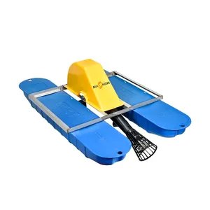 Aeratore a galleggiante con superficie a getto d'acqua Turbo per laghetto per gamberetti macchina per acquacoltura solare per laghetti di grandi dimensioni