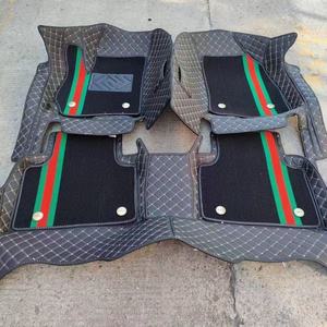 Alfombrillas de Coche Personalizables de Lujo, Antideslizantes, de Cuero con Rejilla 3D, de 5 mm de Grosor, Estilo Deportivo, para Changan CS75, CS55, Haval H6, Civic F5, H7 - Product Image 5