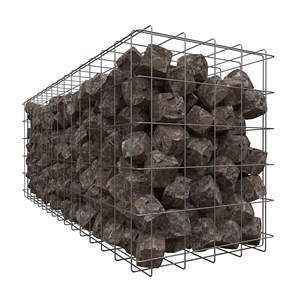 กาเบียเชื่อมชุบสังกะสีสำหรับริมฝั่งแม่น้ำ<span class=keywords><strong>80X100</strong></span>กัลวาไนซ์แคลิฟอร์เนียเซสต้ากาบิออนขนาด1*1*1ม. - Product Image 2