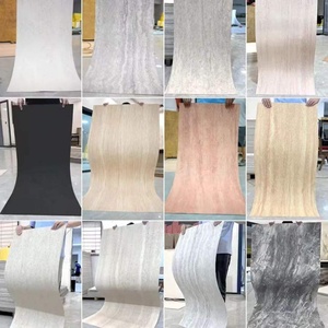 Panneau souple en pierre naturelle, grande dalle de travertin, style colonne romaine, pour décoration murale extérieure, type <span class=keywords><strong>brique</strong></span> MCM, imperméable - Product Image 3