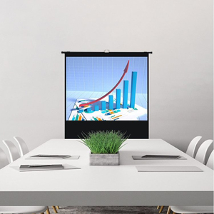 Proiezione manuale del proiettore portatile da 72 pollici Pull Up con piano di supporto che si alza per interni ed esterni 16:9 di <span class=keywords><strong>film</strong></span> di alta qualità - Product Image 6