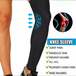 Genouillère à compression avec logo personnalisé <span class=keywords><strong>Bas</strong></span> <span class=keywords><strong>de</strong></span> mollet élastique Soulagement <span class=keywords><strong>de</strong></span> la douleur Manchons <span class=keywords><strong>de</strong></span> jambe <span class=keywords><strong>de</strong></span> basket-ball - Product Image 5