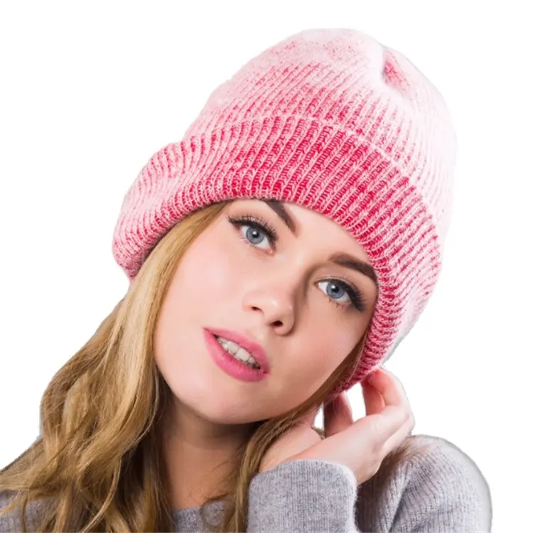 winter caps for women Female Beanie Hats Thick Warm Ladies Wool Angora Hat Rabbit Cashmere Knitted Beanies winter hats