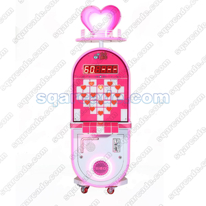 Timer a gettoni con motore visivo multiplo a 16 tasti Happy Tapping Naughty Beans Reaction Test macchina gioco per bambini - Product Image 5