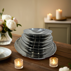 Cuenco de doble capa de acero inoxidable Yuehua duradero y de grado restaurante para USO HOTELERO 201 Material para vajilla - Product Image 1