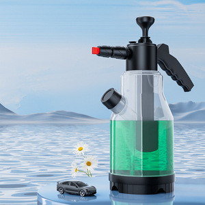 Pulvérisateur haute pression 2L à double buse pour lavage de voiture, débit réglable, en PVC - Product Image 1