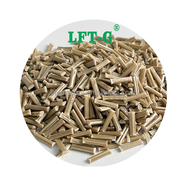 LFT PPS LGF20 long glass fiber reinforced thermoplastic for lightweight auto parts original color