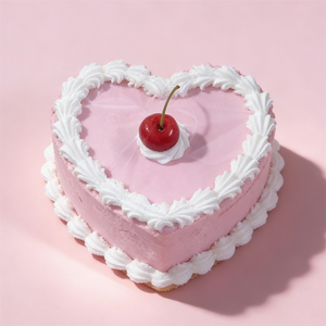 Boîte à bijoux réaliste en plastique rose en forme de cœur 13,5 cm, écologique, avec crème de cerise artificielle, cadeau mignon, accessoire photo, présentoir Y2K - Product Image 4
