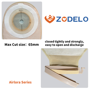 <span class=keywords><strong>Bolsa</strong></span> de Ostomía Zodelo al por Mayor, Consumible Médico de Desarrollo Propio, <span class=keywords><strong>Bolsa</strong></span> de Colostomía de Una Pieza de 25-65mm con Base Recortable para Uso Doméstico - Product Image 3