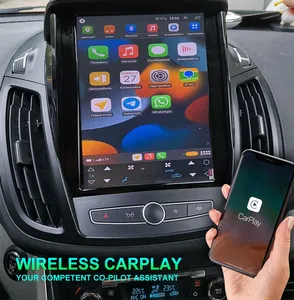 Lecteur multimédia vidéo Navigation CarPlay Écran IPS Android 13 <span class=keywords><strong>Autoradio</strong></span> pour <span class=keywords><strong>Ford</strong></span> Cmax 2013 2011 KUGA Écran Tesla Stéréo <span class=keywords><strong>GPS</strong></span> - Product Image 5