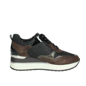 Zapatillas Deportivas Cinzia Soft para Mujer, Color Negro y Marrón, Estilo para Caminar - Product Image 3