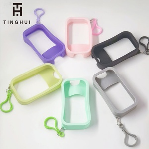 Empty Mini Phone Shape <b>square</b> Hand Sanitizer Bottle <b>Pocket</b> Credit Card Perfume Spray Bottle - Product Image 1