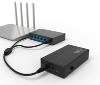WGP DC Mini UPS Suministro de batería DC 12V Mini Ups para enrutador Wifi Módem Cámara CCTV Hogar