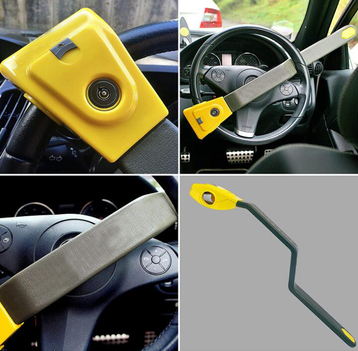 YH2082 Professional Car Anti-Theft Locking Device | Universal Steering Wheel Security Lock